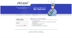 Desktop Screenshot of jointassist.com
