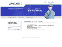 Tablet Screenshot of jointassist.com
